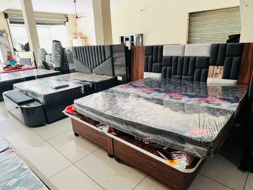 Modern Panel Bed